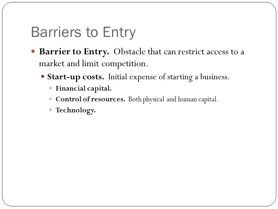 Barriers Can Limit Access to Opportunity